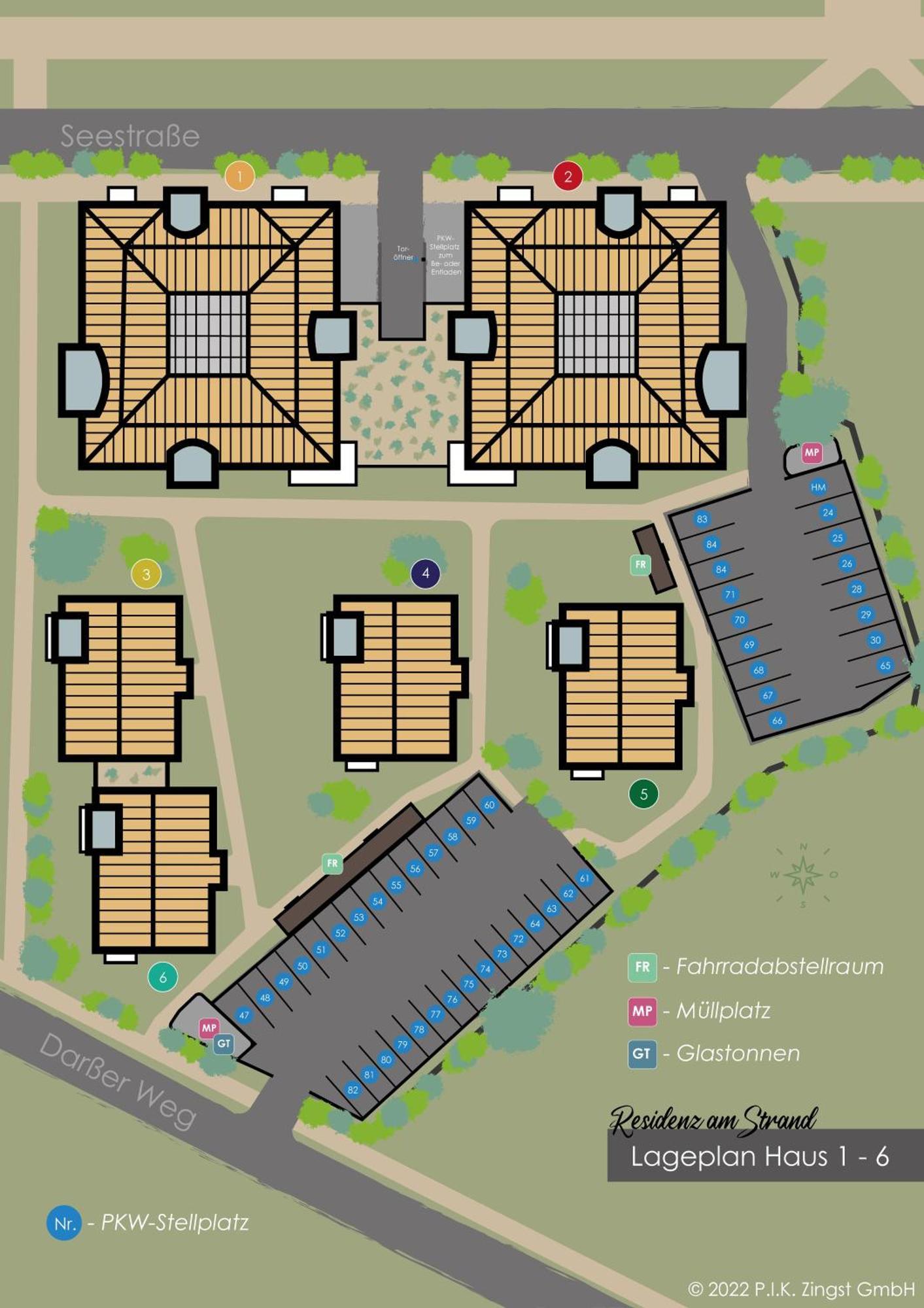 Residenz Am Strand Wohnung 4-61 징스트 외부 사진